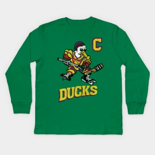 Ducks Captain Jersey Kids Long Sleeve T-Shirt